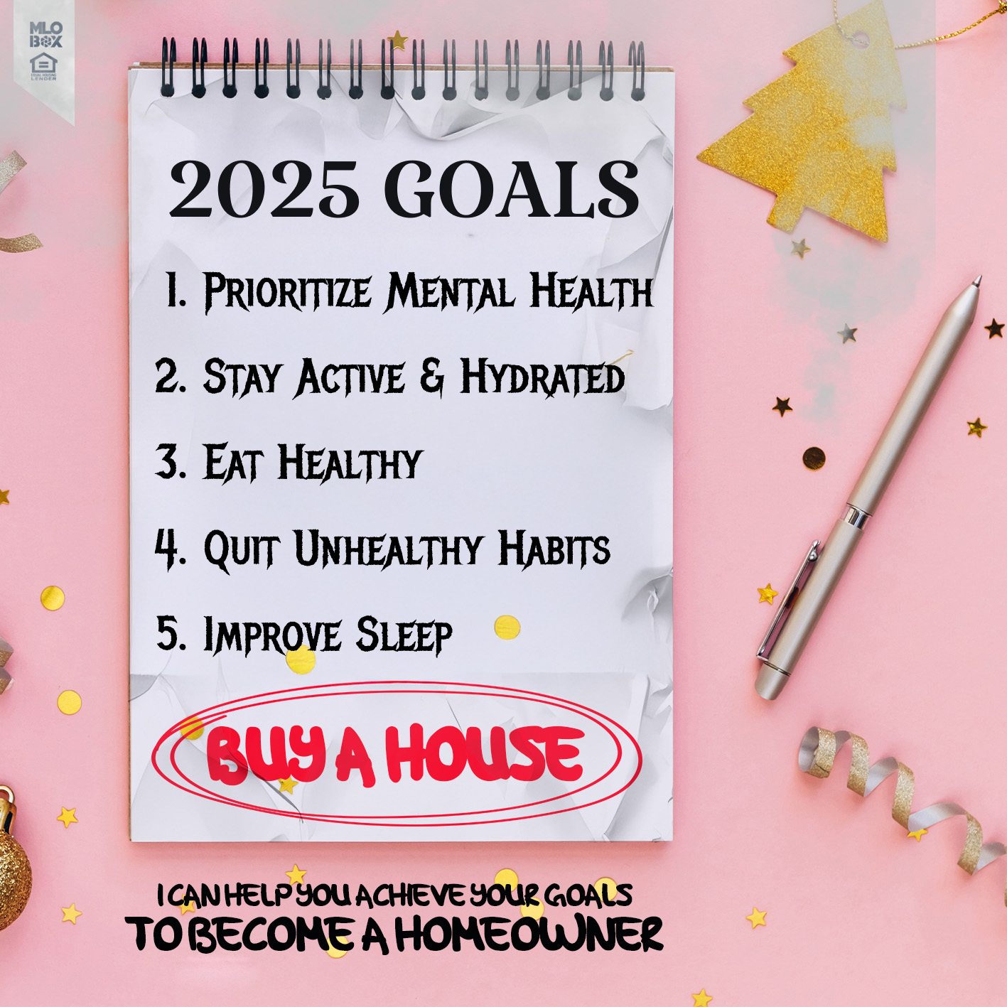 2024 GOALS - Marc Wimberly - Mortgage Loan Officer